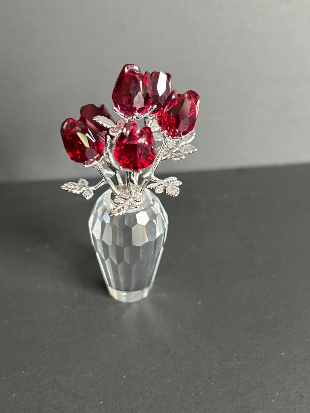 Retired Swarovski Red Roses - Picture 5 of 8